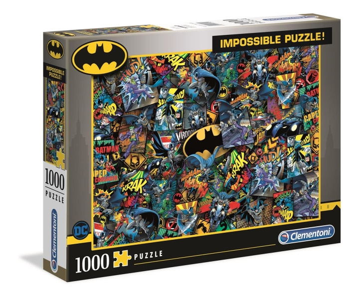 Clementoni 1000-delige Onmogelijke Puzzel Batman in de groep SPEELGOED, KINDER- & BABYPRODUCTEN / Speelgoed / Puzzels bij TP E-commerce Nordic AB (C81823)