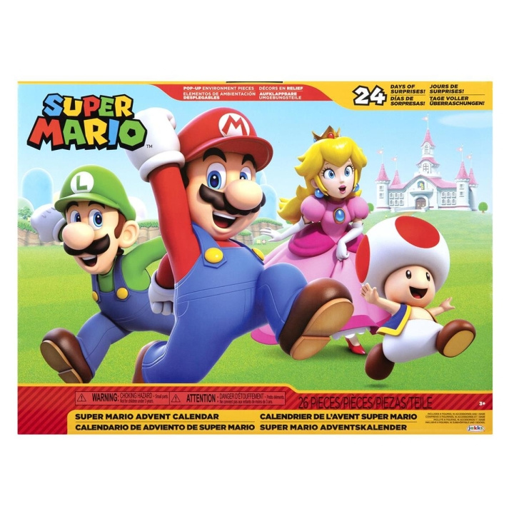 JAKKS Pacific Super Mario Adventskalender 2,5 Inch Figuren & Accessoires Klassiek Thema in de groep SPEELGOED, KINDER- & BABYPRODUCTEN / Speelgoed / Adventkalender bij TP E-commerce Nordic AB (C81829)