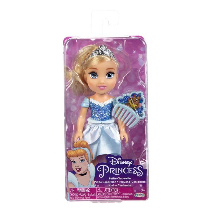 JAKKS Pacific Disney Prinses 6 Inch Kleine Pop met Kam Assepoester in de groep SPEELGOED, KINDER- & BABYPRODUCTEN / Speelgoed / Docks & Accessoires bij TP E-commerce Nordic AB (C81835)