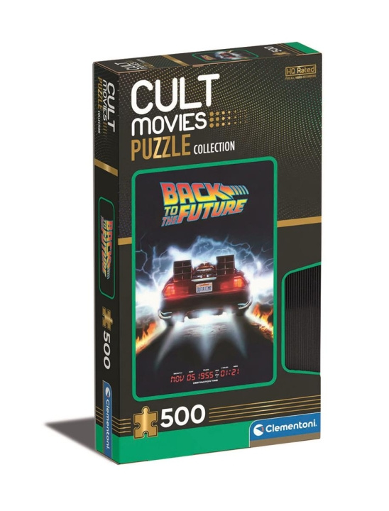 Clementoni 500 stuks High Quality Collection Cultfilms Back to The Future in de groep SPEELGOED, KINDER- & BABYPRODUCTEN / Speelgoed / Puzzels bij TP E-commerce Nordic AB (C81855)