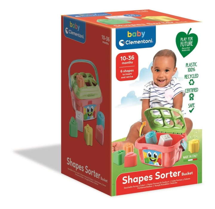 Clementoni Vormpjesvormpjesemmer (100% gerecycled) in de groep SPEELGOED, KINDER- & BABYPRODUCTEN / Babyspeelgoed / Activiteitenspeelgoed bij TP E-commerce Nordic AB (C81868)