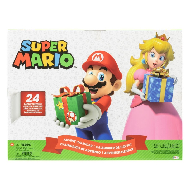 JAKKS Pacific Super Mario Adventskalender 2,5 Inch Figuren & Accessoires Vakantiethema in de groep SPEELGOED, KINDER- & BABYPRODUCTEN / Speelgoed / Adventkalender bij TP E-commerce Nordic AB (C81876)