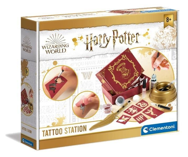 Clementoni Harry Potter Tattoo Tafel in de groep SPEELGOED, KINDER- & BABYPRODUCTEN / Speelgoed / Ambachten bij TP E-commerce Nordic AB (C81882)