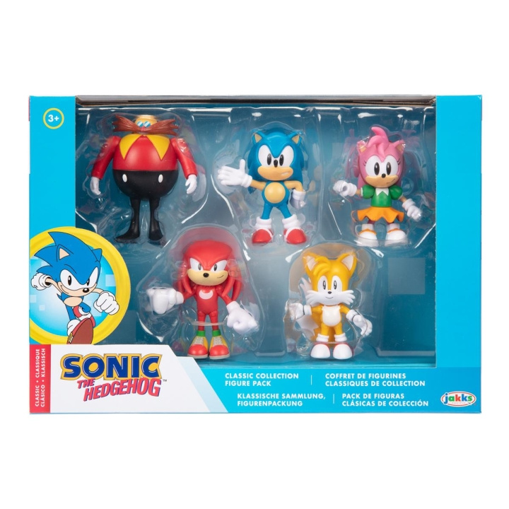 JAKKS Pacific Sonic the Hedgehog 2,5 Inch Figuur 5-Pack in de groep SPEELGOED, KINDER- & BABYPRODUCTEN / Speelgoed / Figuren & miniaturen bij TP E-commerce Nordic AB (C81887)