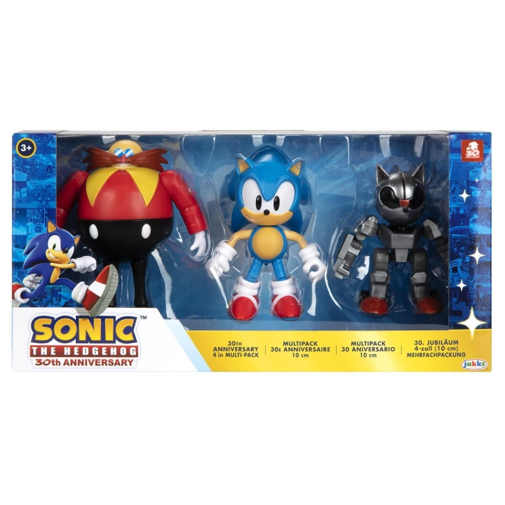 JAKKS Pacific Sonic the Hedgehog 4 Inch Figuur Multi-pack in de groep SPEELGOED, KINDER- & BABYPRODUCTEN / Speelgoed / Figuren & miniaturen bij TP E-commerce Nordic AB (C81888)