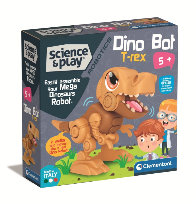 Clementoni Dino Bot T-Rex Junior in de groep SPEELGOED, KINDER- & BABYPRODUCTEN / Speelgoed / Speelgoed bij TP E-commerce Nordic AB (C81899)