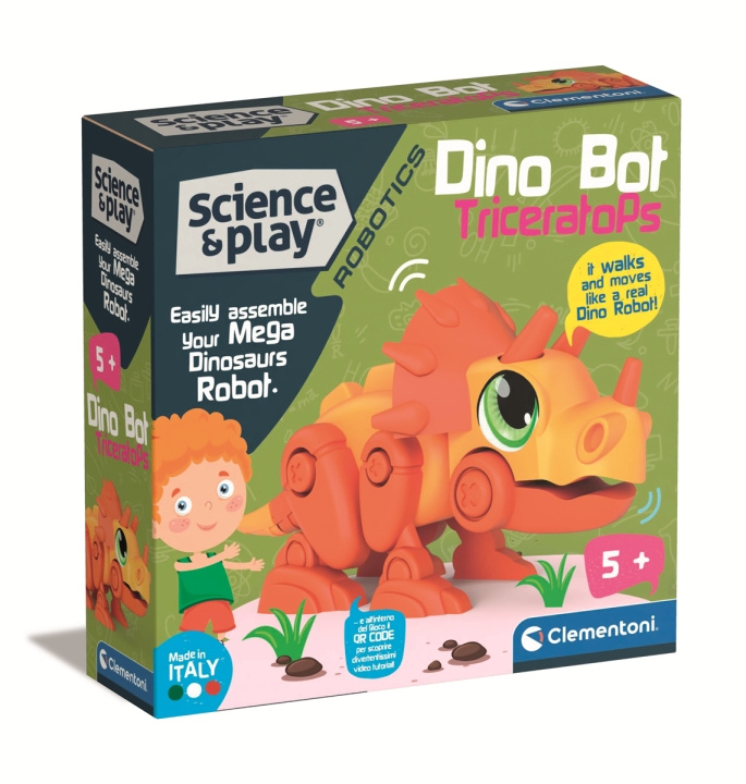 Clementoni Dino Bot Triceratops Junior in de groep SPEELGOED, KINDER- & BABYPRODUCTEN / Speelgoed / Speelgoed bij TP E-commerce Nordic AB (C81900)