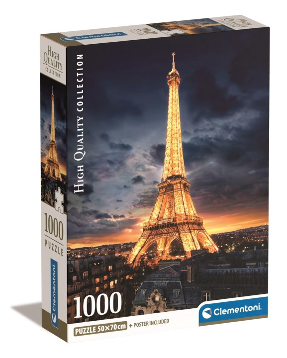 Clementoni 1000 stuks CB High Quality Collection Tour Eiffel in de groep SPEELGOED, KINDER- & BABYPRODUCTEN / Speelgoed / Puzzels bij TP E-commerce Nordic AB (C81948)