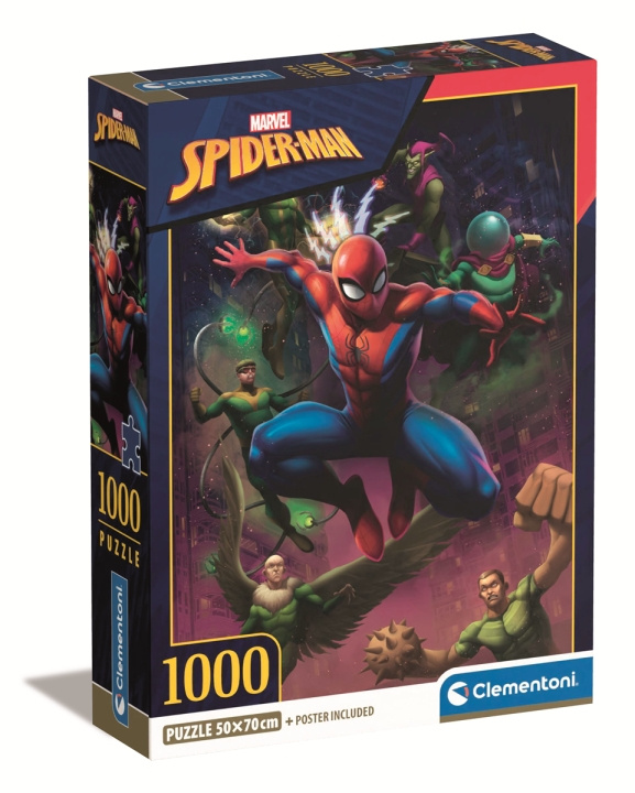 Clementoni 1000 stuks CB High Quality Collection Spiderman in de groep SPEELGOED, KINDER- & BABYPRODUCTEN / Speelgoed / Puzzels bij TP E-commerce Nordic AB (C81949)