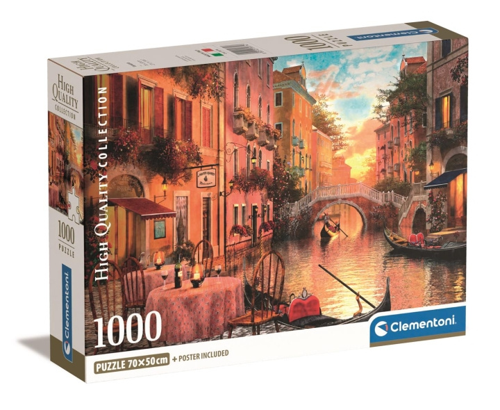 Clementoni 1000 stuks CB High Quality Collection Venezia in de groep SPEELGOED, KINDER- & BABYPRODUCTEN / Speelgoed / Puzzels bij TP E-commerce Nordic AB (C81958)