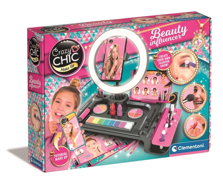 Clementoni Crazy Chic Beauty Influencer in de groep SPEELGOED, KINDER- & BABYPRODUCTEN / Speelgoed / Ambachten bij TP E-commerce Nordic AB (C81971)