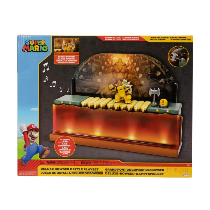 JAKKS Pacific Super Mario 2,5 Inch Speelset Deluxe Bowser Strijd in de groep SPEELGOED, KINDER- & BABYPRODUCTEN / Speelgoed / Speelgoed bij TP E-commerce Nordic AB (C81988)