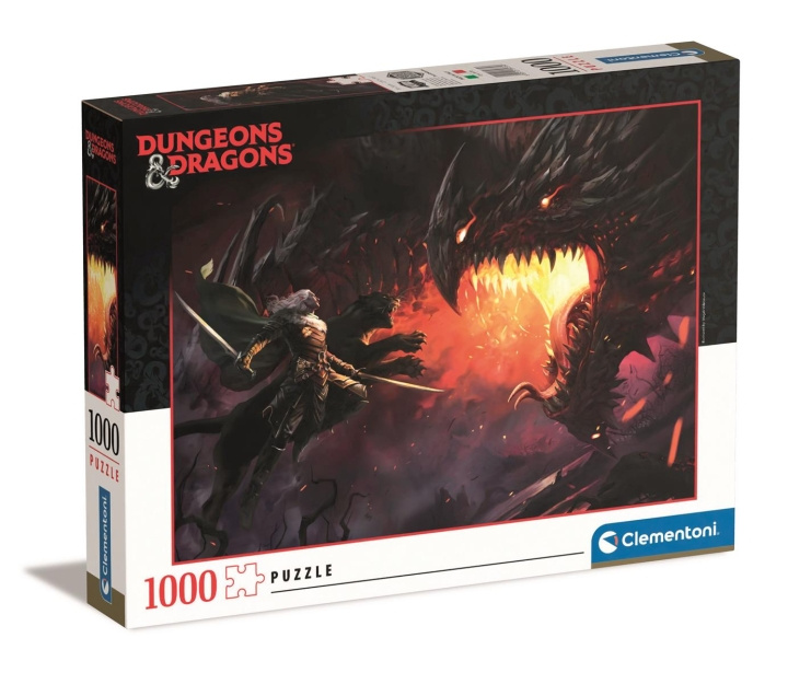 Clementoni 1000 stuks High Quality Collection Dungeons & Dragons 2 in de groep SPEELGOED, KINDER- & BABYPRODUCTEN / Speelgoed / Puzzels bij TP E-commerce Nordic AB (C82000)