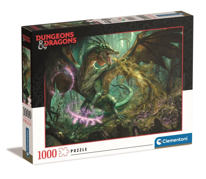 Clementoni 1000 stuks High Quality Collection Dungeons & Dragons 3 in de groep SPEELGOED, KINDER- & BABYPRODUCTEN / Speelgoed / Puzzels bij TP E-commerce Nordic AB (C82001)