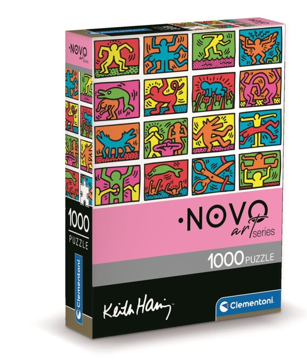 Clementoni 1000 stuks CB High Quality Collection Keith Haring 2 in de groep SPEELGOED, KINDER- & BABYPRODUCTEN / Speelgoed / Puzzels bij TP E-commerce Nordic AB (C82007)