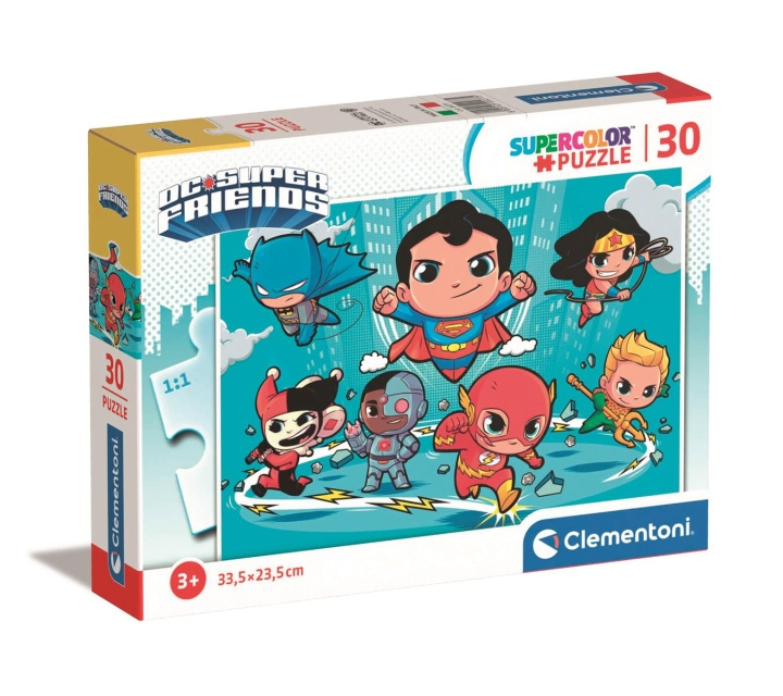 Clementoni 30 stuks Kids DC Comics Supervrienden Puzzels in de groep SPEELGOED, KINDER- & BABYPRODUCTEN / Speelgoed / Puzzels bij TP E-commerce Nordic AB (C82017)