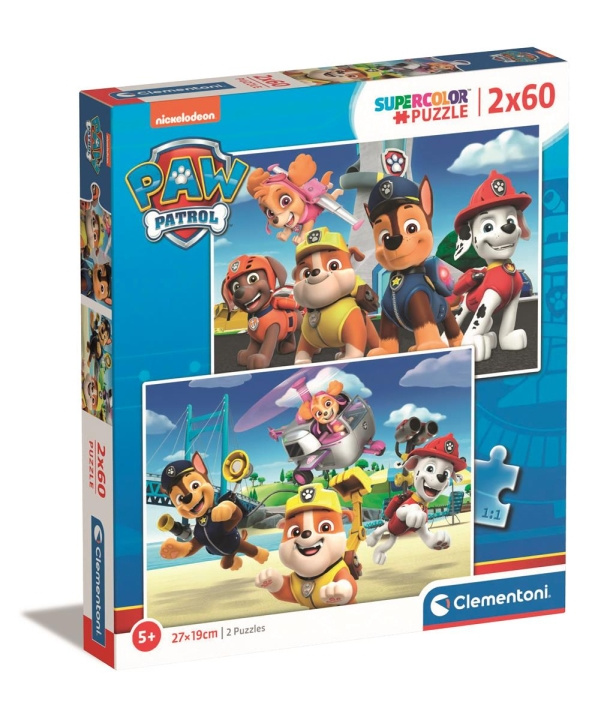 Clementoni 2x60 Puzzels Kids Speciale Collectie Paw Patrol in de groep SPEELGOED, KINDER- & BABYPRODUCTEN / Speelgoed / Kinderpuzzel bij TP E-commerce Nordic AB (C82018)