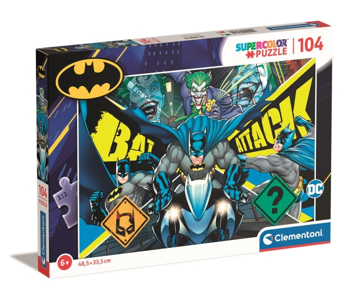 Clementoni 104 stuks Puzzels Kids Batman in de groep SPEELGOED, KINDER- & BABYPRODUCTEN / Speelgoed / Puzzels bij TP E-commerce Nordic AB (C82020)