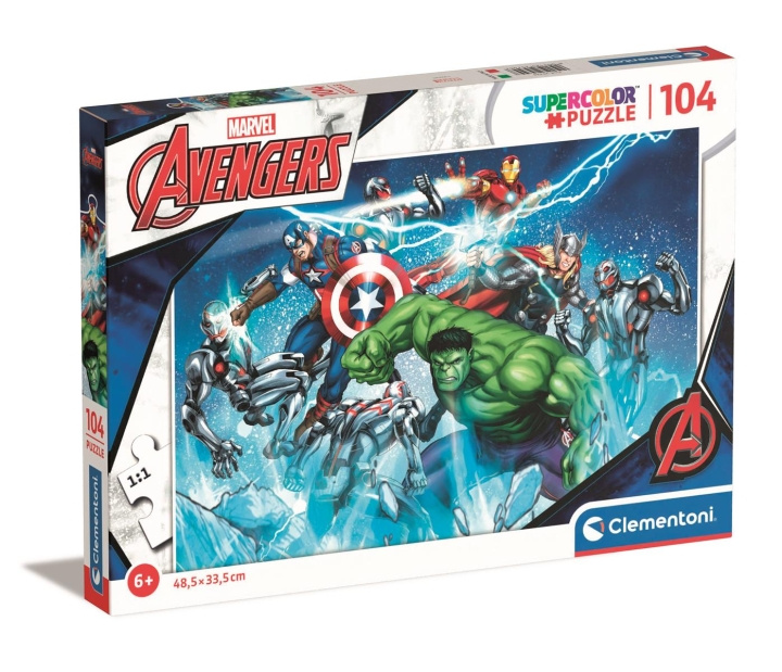 Clementoni 104 stuks Puzzels Kids Avengers (MCU) in de groep SPEELGOED, KINDER- & BABYPRODUCTEN / Speelgoed / Kinderpuzzel bij TP E-commerce Nordic AB (C82022)