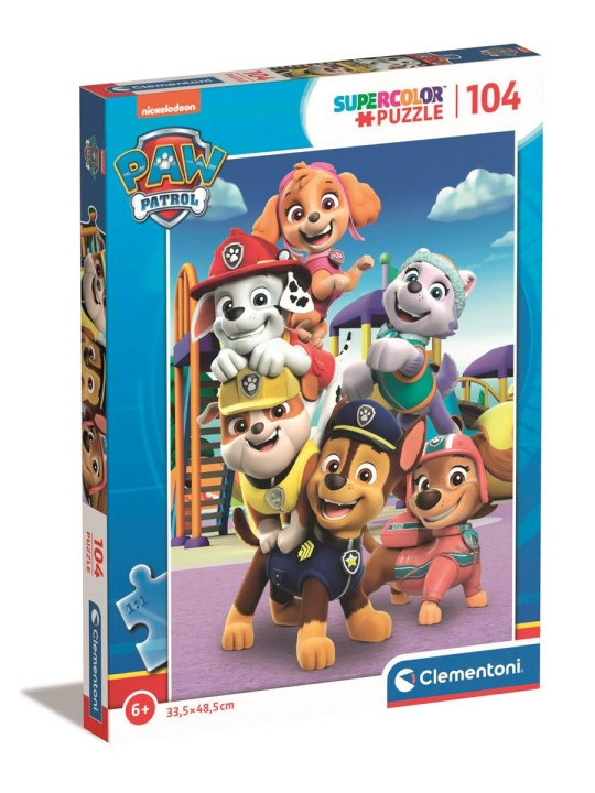 Clementoni 104 puzzels Kids Paw Patrol 2 in de groep SPEELGOED, KINDER- & BABYPRODUCTEN / Speelgoed / Puzzels bij TP E-commerce Nordic AB (C82023)