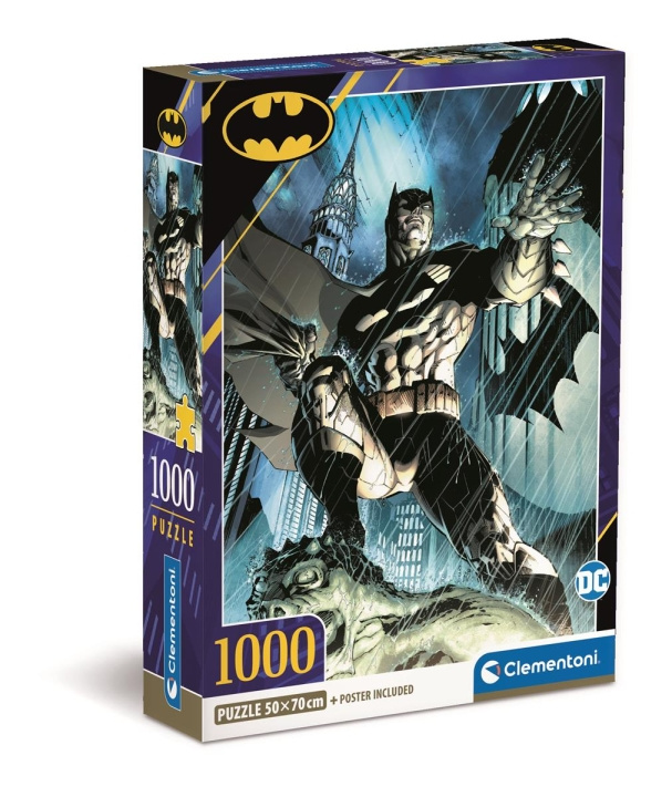 Clementoni 1000 stuks CB High Quality Collection Batman in de groep SPORT, VRIJE TIJD & HOBBY / Hobby / Puzzel bij TP E-commerce Nordic AB (C82028)