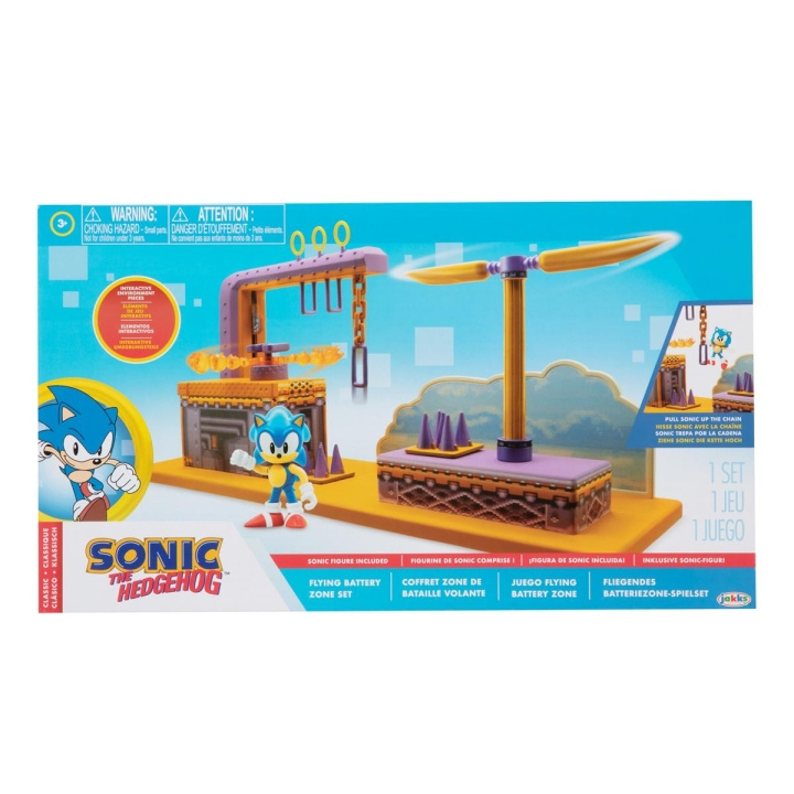 JAKKS Pacific Sonic the Hedgehog 2.5 Inch Speelset Vliegende Batterij Zone in de groep SPEELGOED, KINDER- & BABYPRODUCTEN / Speelgoed / Speelgoed bij TP E-commerce Nordic AB (C82032)