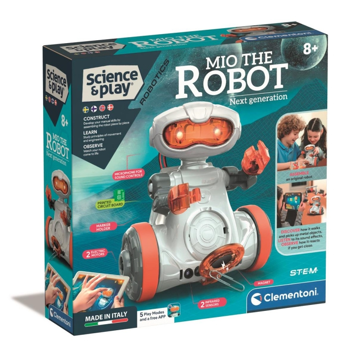 Clementoni My Robot Next generation (SE/NO/DK/FI) in de groep SPEELGOED, KINDER- & BABYPRODUCTEN / Speelgoed / Speelgoed bij TP E-commerce Nordic AB (C82033)