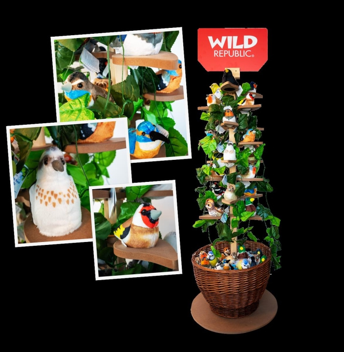 Wild Republic Display Woodhang vogels met geluid in de groep SPORT, VRIJE TIJD & HOBBY / Leuke dingen / Leuke dingen bij TP E-commerce Nordic AB (C82034)