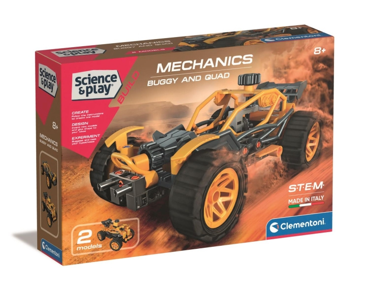 Clementoni Mechanische Lab Buggy en Quad in de groep SPEELGOED, KINDER- & BABYPRODUCTEN / Speelgoed / Bouwspeelgoed / Bouwblokken bij TP E-commerce Nordic AB (C82039)