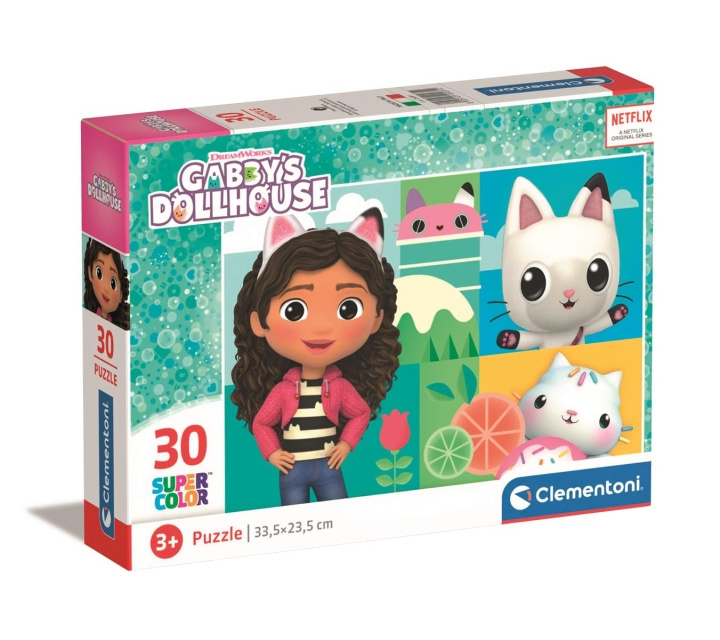 Clementoni 30 puzzels kinderen Gabby\'s poppenhuis in de groep SPEELGOED, KINDER- & BABYPRODUCTEN / Speelgoed / Kinderpuzzel bij TP E-commerce Nordic AB (C82051)