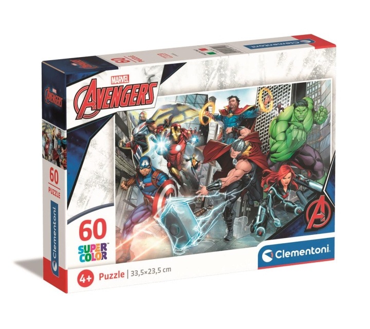 Clementoni 60 puzzels Kids Avengers in de groep SPEELGOED, KINDER- & BABYPRODUCTEN / Speelgoed / Puzzels bij TP E-commerce Nordic AB (C82059)