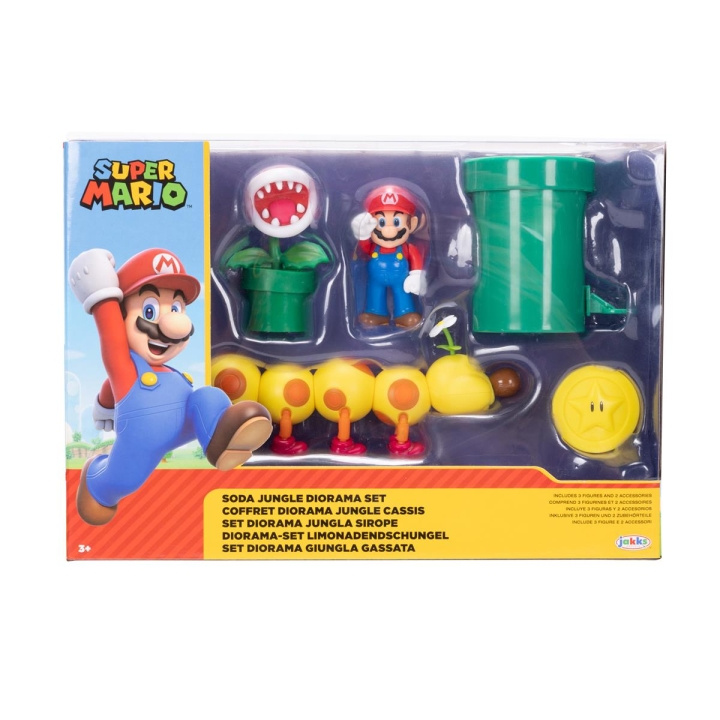 JAKKS Pacific Super Mario 2,5 Inch Diorama Set Soda Jungle in de groep SPEELGOED, KINDER- & BABYPRODUCTEN / Speelgoed / Figuren, Miniaturen & accessoires bij TP E-commerce Nordic AB (C82064)