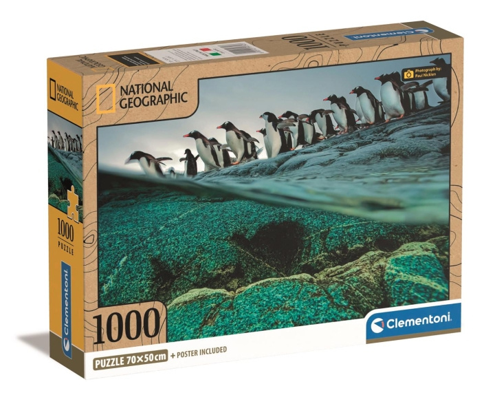 Clementoni 1000 stuks CB High Quality Collection National Geographics ezelspinguïns in de groep SPEELGOED, KINDER- & BABYPRODUCTEN / Speelgoed / Puzzels bij TP E-commerce Nordic AB (C82090)