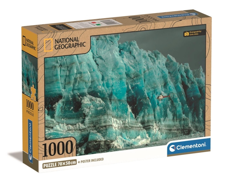 Clementoni 1000 stuks CB High Quality Collection National Geographics Hubbard gletsjer in de groep SPEELGOED, KINDER- & BABYPRODUCTEN / Speelgoed / Puzzels bij TP E-commerce Nordic AB (C82091)