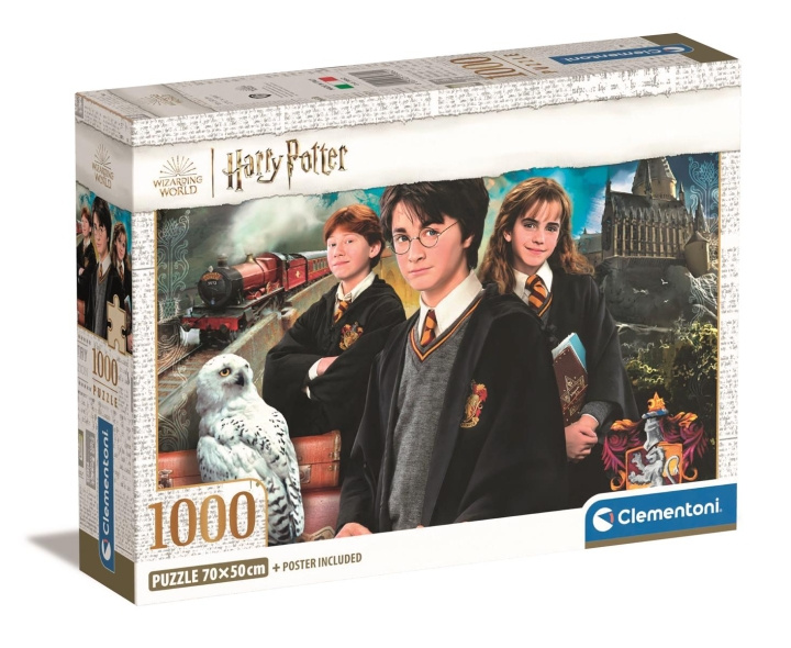 Clementoni 1000 stuks CB High Quality Collection Harry Potter trio in de groep SPEELGOED, KINDER- & BABYPRODUCTEN / Speelgoed / Puzzels bij TP E-commerce Nordic AB (C82095)