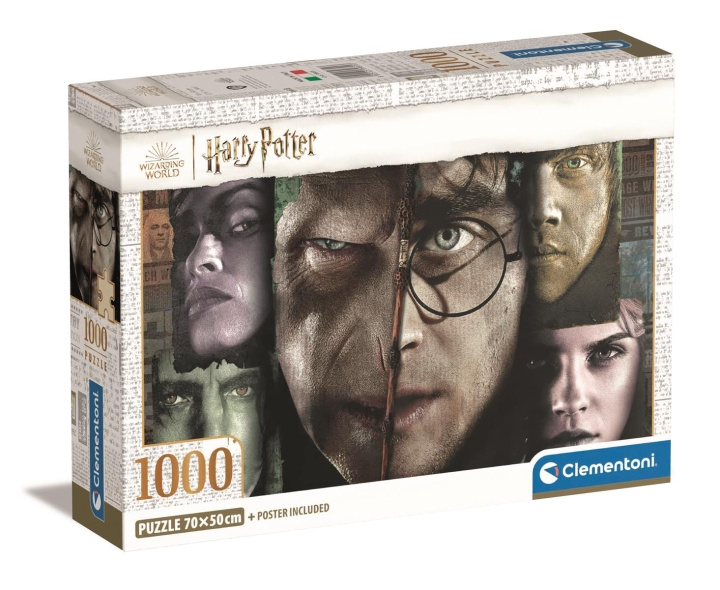 Clementoni 1000 stuks CB High Quality Collection Harry Potter gezicht in de groep SPORT, VRIJE TIJD & HOBBY / Hobby / Puzzel bij TP E-commerce Nordic AB (C82096)