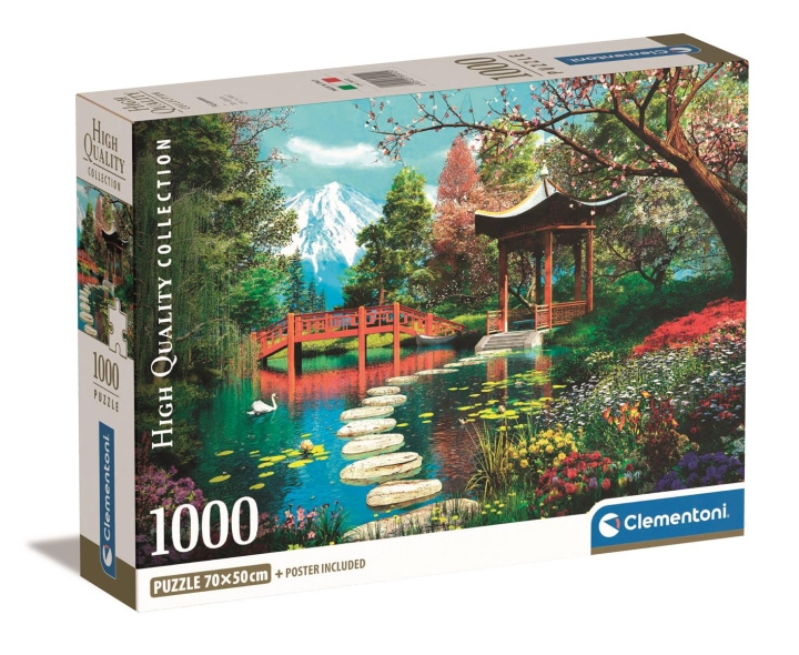 Clementoni 1000 stuks CB High Quality Collection Fuji Garden in de groep SPEELGOED, KINDER- & BABYPRODUCTEN / Speelgoed / Puzzels bij TP E-commerce Nordic AB (C82106)