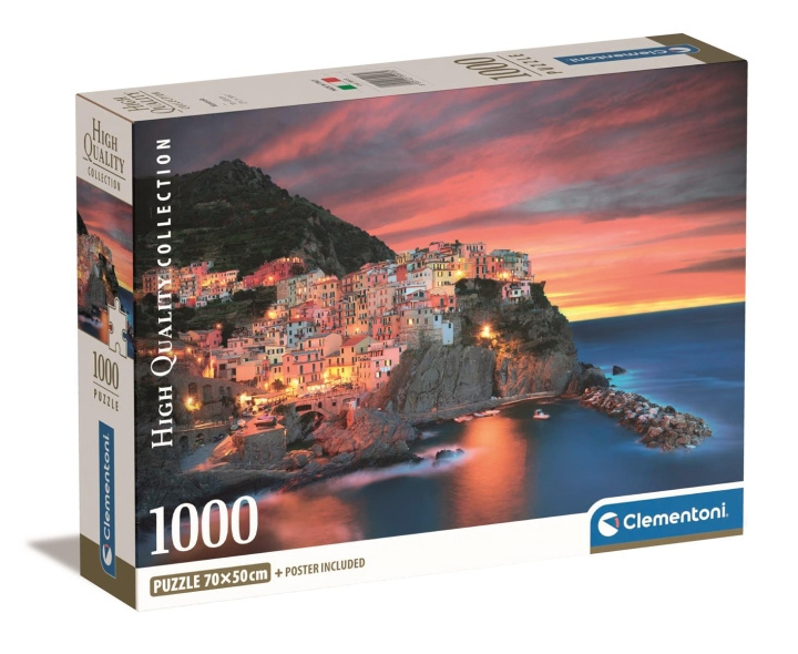 Clementoni 1000 stuks CB High Quality Collection Manarola in de groep SPEELGOED, KINDER- & BABYPRODUCTEN / Speelgoed / Puzzels bij TP E-commerce Nordic AB (C82109)