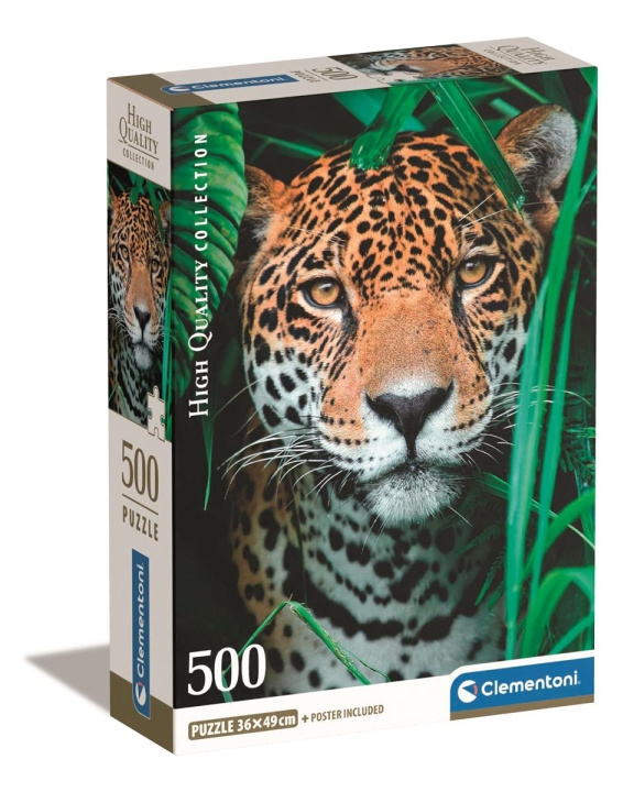 Clementoni 500 stuks CB High Quality Collection Jaguar in de jungle in de groep SPEELGOED, KINDER- & BABYPRODUCTEN / Speelgoed / Kinderpuzzel bij TP E-commerce Nordic AB (C82115)