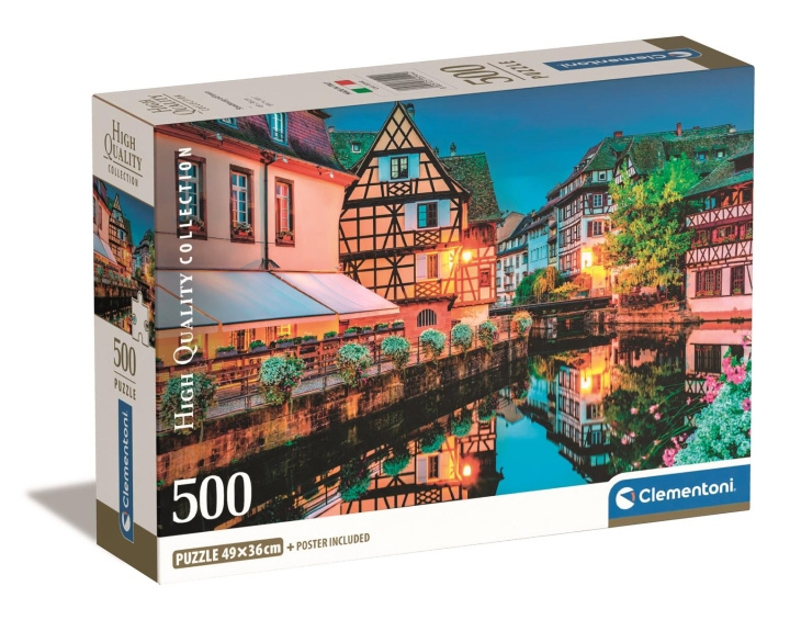 Clementoni 500 stuks CB High Quality Collection Straatsburg Oude Stad in de groep SPEELGOED, KINDER- & BABYPRODUCTEN / Speelgoed / Puzzels bij TP E-commerce Nordic AB (C82119)