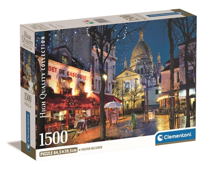 Clementoni 1500 stuks CB High Quality Collection Parijs Montmartre in de groep SPEELGOED, KINDER- & BABYPRODUCTEN / Speelgoed / Puzzels bij TP E-commerce Nordic AB (C82122)