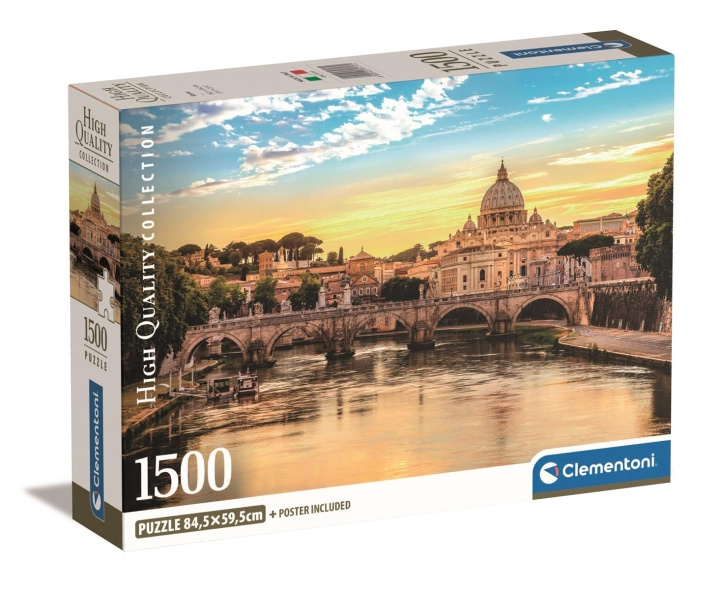 Clementoni 1500 stuks CB High Quality Collection Rome in de groep SPORT, VRIJE TIJD & HOBBY / Hobby / Puzzel bij TP E-commerce Nordic AB (C82124)