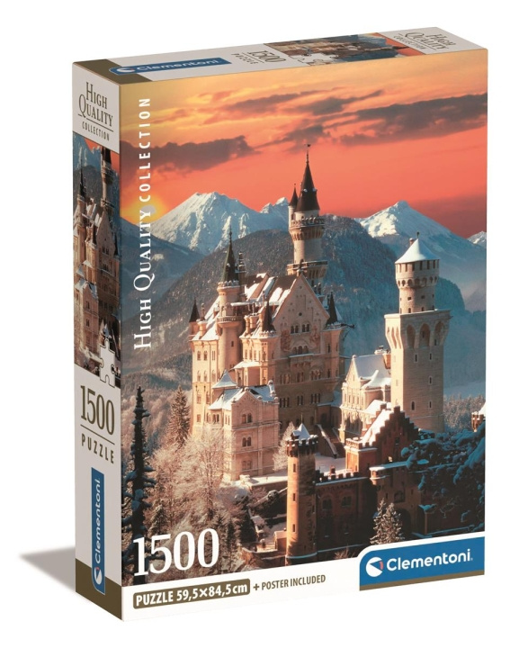 Clementoni 1500 stuks CB High Quality Collection Neuschwanstein in de groep SPEELGOED, KINDER- & BABYPRODUCTEN / Speelgoed / Puzzels bij TP E-commerce Nordic AB (C82125)