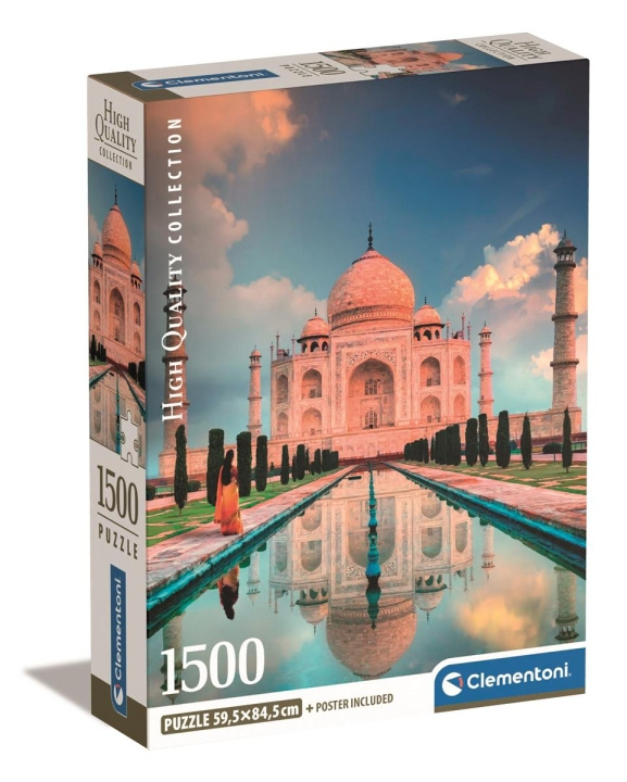 Clementoni 1500 stuks CB hoogwaardige collectie Taj Mahal in de groep SPEELGOED, KINDER- & BABYPRODUCTEN / Speelgoed / Puzzels bij TP E-commerce Nordic AB (C82131)