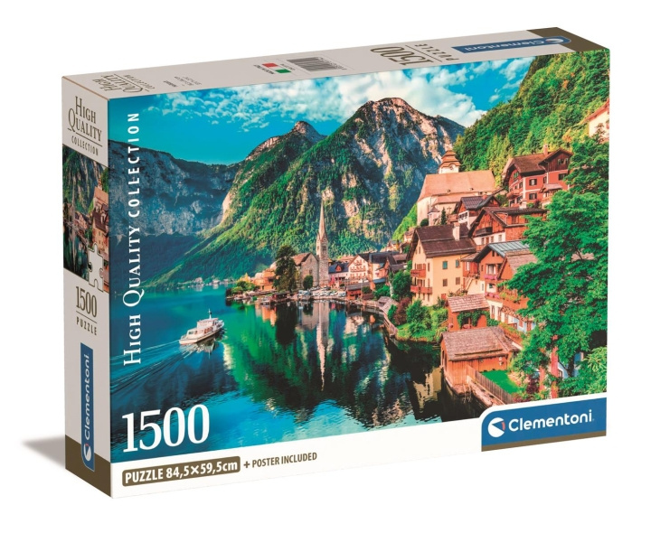 Clementoni 1500 stuks CB High Quality Collection Hallstatt in de groep SPORT, VRIJE TIJD & HOBBY / Hobby / Puzzel bij TP E-commerce Nordic AB (C82133)