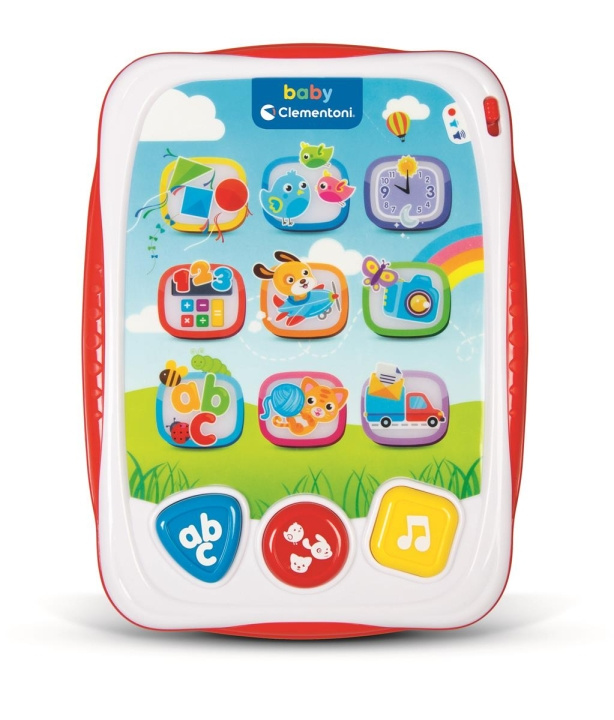 Clementoni Mijn eerste tablet (SE/FI/DK/NO) in de groep SPEELGOED, KINDER- & BABYPRODUCTEN / Speelgoed / Experimenteren en doe-het-zelf bij TP E-commerce Nordic AB (C82140)