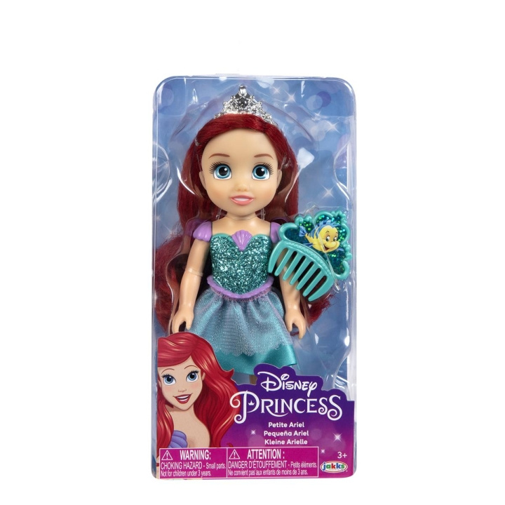 JAKKS Pacific Disney Princess 6 Inch Kleine pop met kam Ariël in de groep SPEELGOED, KINDER- & BABYPRODUCTEN / Speelgoed / Docks & Accessoires bij TP E-commerce Nordic AB (C82142)