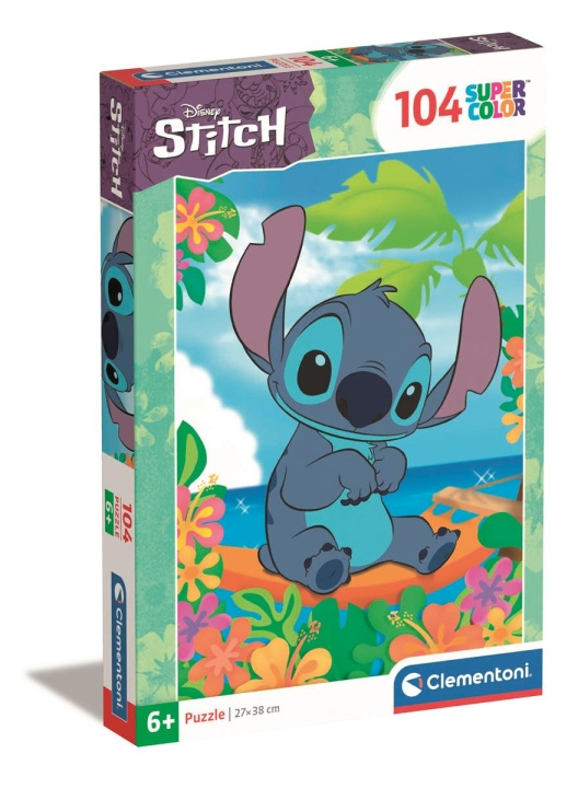 Clementoni 104 puzzels Disney Stitch in de groep SPEELGOED, KINDER- & BABYPRODUCTEN / Speelgoed / Puzzels bij TP E-commerce Nordic AB (C82147)