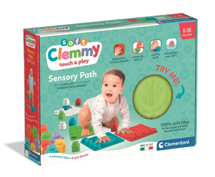 Clementoni Zachte Clemmy Zintuiglijke Mat in de groep SPEELGOED, KINDER- & BABYPRODUCTEN / Babyspeelgoed / Activiteitenspeelgoed bij TP E-commerce Nordic AB (C82161)