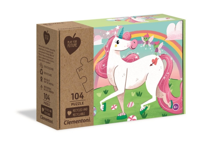 Clementoni 104 stuks Puzzels Kids Born To Sparkle (100% gerecycled) in de groep SPEELGOED, KINDER- & BABYPRODUCTEN / Speelgoed / Puzzels bij TP E-commerce Nordic AB (C82162)